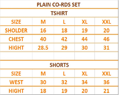 Black Co-Ord Set for Men