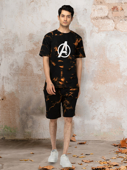 Black Avenger Co-Ord Set for Men