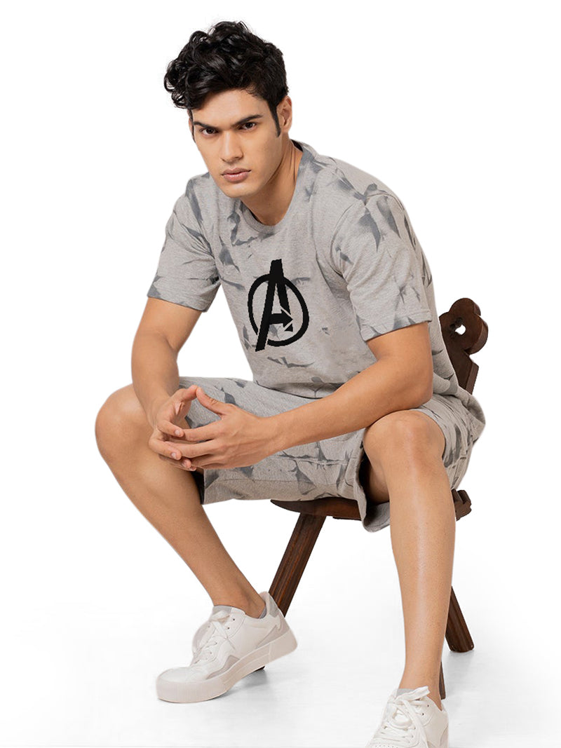 Grey Avenger Co-Ord Set for Men