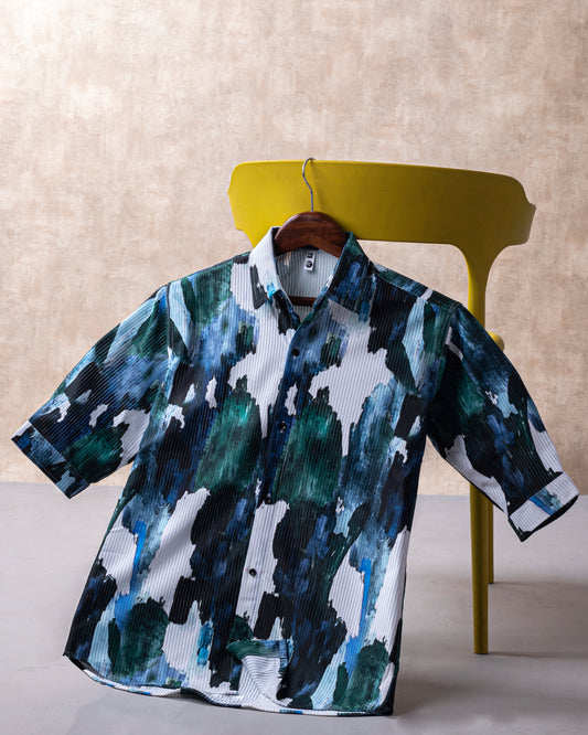 Dalliance Multi Colour Digital Print Shirt