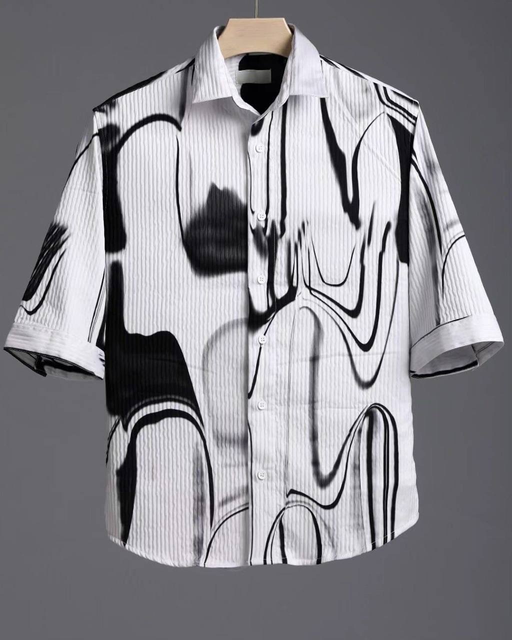 Dalliance White Doodle Print Shirt