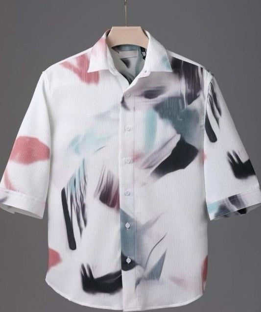 Amazing Multi Colour Digital Print Shirt