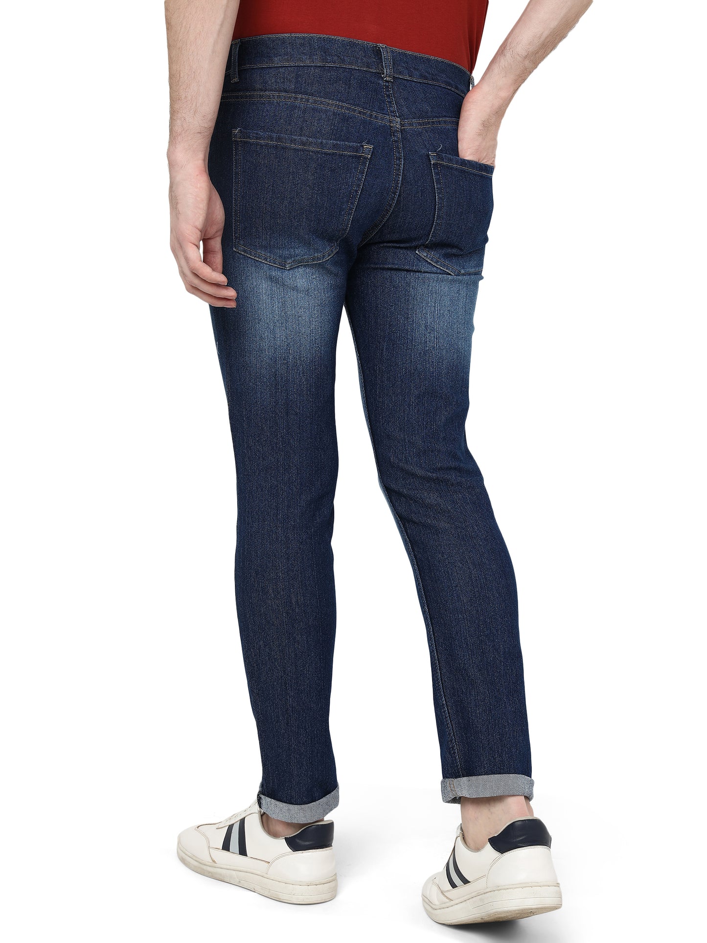 Blue Denim Slim Fit Jeans