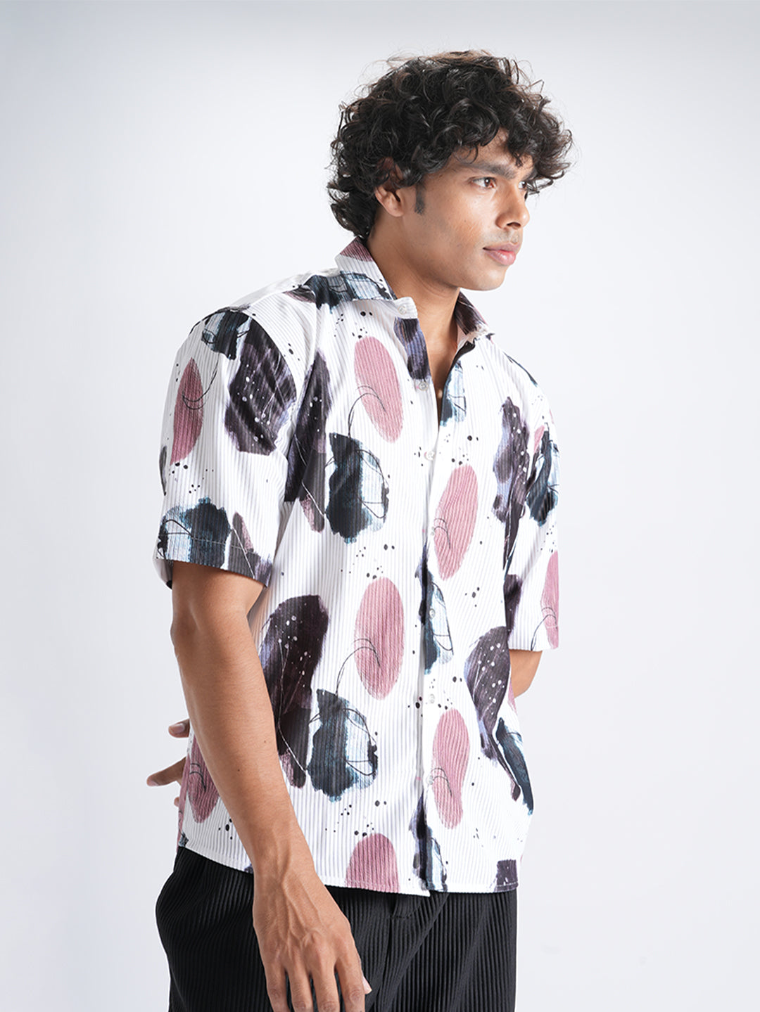 Admirable Multi Color Digital Print Shirt