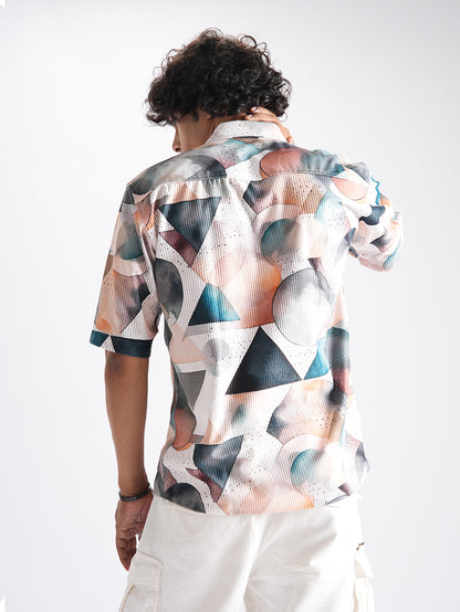 Amazing Multi Color Digital Print Shirt