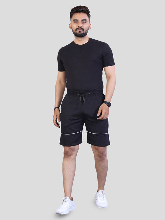 Black Comfort Shorts for Men