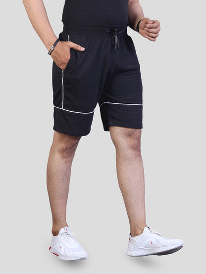 Black Comfort Shorts for Men