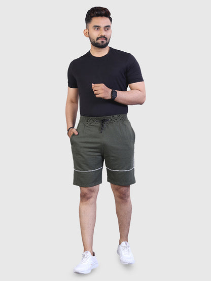 Green Comfort Shorts for Men